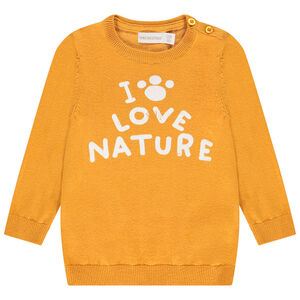 Pull en coton à message pour bébé garçon 
