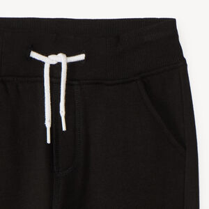 Joggingbroek van fleece met slubstructuur, effen kleur, voor jongens 
