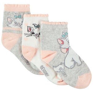 Lot de 3 paires de chaussettes Marie Disney pour enfant fille 