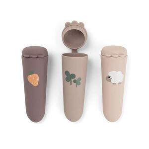 Siliconen ijsvormen x 3 Sheepy roze 