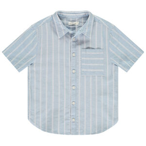 Korte mouwen gestreepte hemd voor jongen 