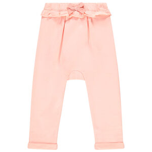 Pantalon de jogging en molleton volanté pour bébé fille 