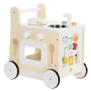 Chariot de marche en bois Cuisiner & Recycler 