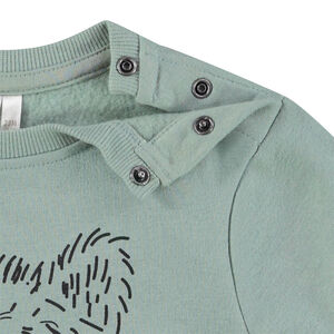 Jogging set in fleece fantasie voor baby jongen 