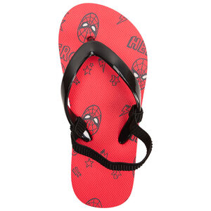 Tongs imprimé Spider-Man Marvel pour garçon avec lanière selon la pointure 