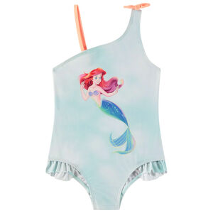 Eén stuk badpak in jersey De Kleine Zeemeermin Disney voor meisjes 