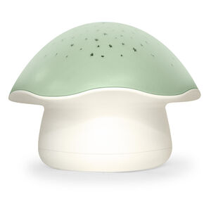 Veilleuse projecteur d'étoiles et musical Vert Champignon Vert 