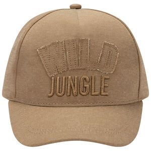 Jongen cap met 3D borduursel en patches 