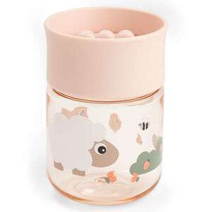 Oefenbeker rand 360° Tiny Farm Roze 