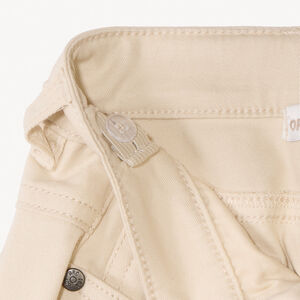 Pantalon slim uni effet crinkle garçon 