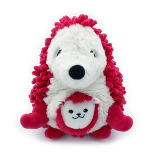 Pluche duo mama egel Piktou met baby betterave uit collectie Ptipotos 