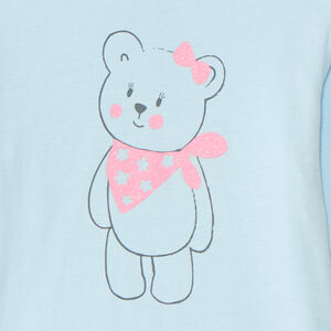Set pyjama long en jersey printé pour bébé fille 