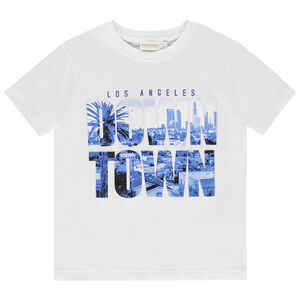 Korte mouwen T-shirt met photoprint Los Angeles voor jongen 