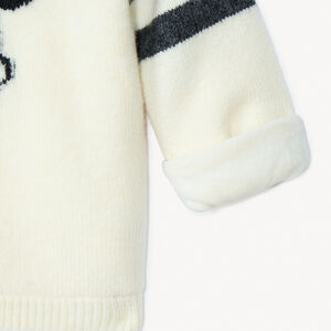 Gebreide jacquardtrui Mickey Disney voor babyjongens 