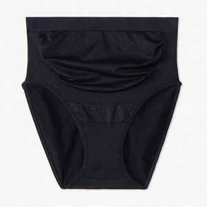 Hoge taille microvezel naadloze zwangerschapsbroek 