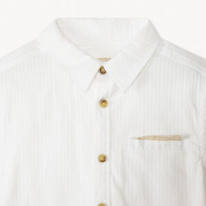 Chemise manches courtes + nœud papillon garçon 