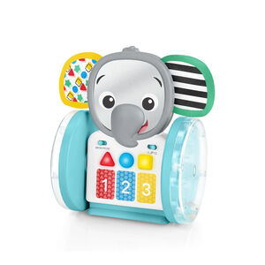 Jouet d'éveil à roulettes Petit Éléphant 2 en 1 multilingue 