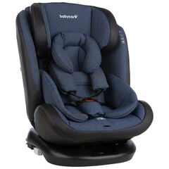 Autostoel - denimblauw Isofix groep 0 +/1/2/3  , Babycare