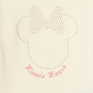 T-shirt met lange mouwen voor meisjes met strass Minnie Disney 