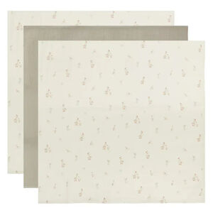 Set van 3 TetraDoeken 70x70 cm Dear Goose Ecru 