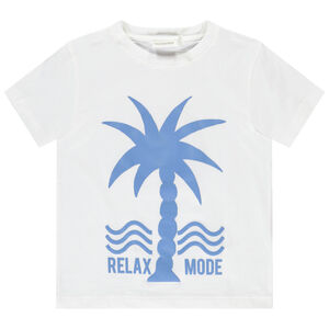 T-shirt manches courtes palmier pour garçon  