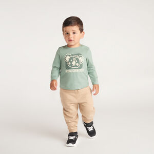 Langarm T-shirt met koala-print voor babyjongen 