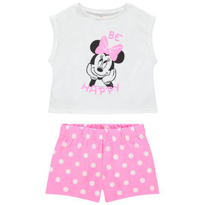 Pyjama court print Minnie Disney et short à pois 