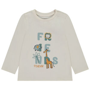 Lange mouwen T-shirt met fantasieprint voor baby jongen 
