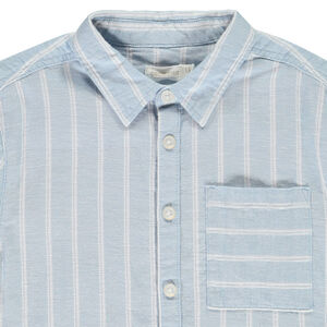 Korte mouwen gestreepte hemd voor jongen 