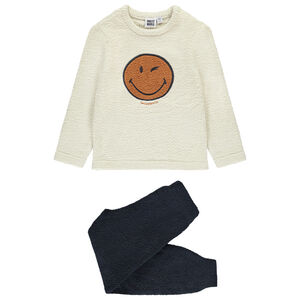 Set pyjama 2 pièces SmileyWorld effet bouclettes pour garçon 