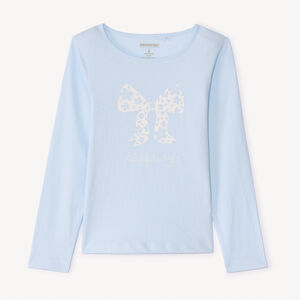 Langarm T-shirt met print voor meisjes 