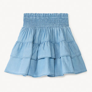 Jupe courte à volants pour fille  