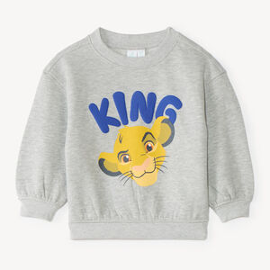 Sweat molleton voor babyjongen met Simba print van Disney's De Lion King 