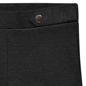 Legging milano chiné à pattes décoratives pour fille 