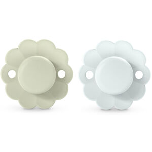 Sucette Wonder silicone Aqua/Blue 0/6M 2 pcs 