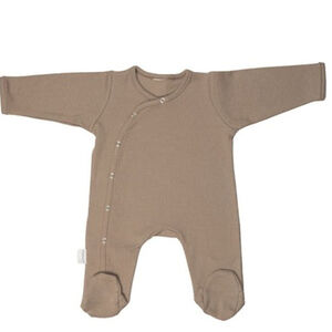 Pyjama met voetjes- 1M- Chocolate 