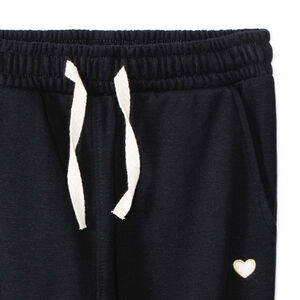 Tweedelig fleece sportset met bloemenprint voor meisjes 