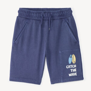 Surf print sweatshorts voor jongens 