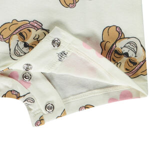 Combinaison courte à manches courtes imprimé Skye Pat Patrouille pour bébé fille 