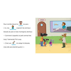 Boek FR P'tit Loup au parc animalier 3jaar+ 