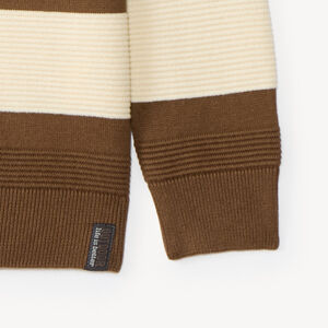 Pull en tricot rayé garçon 