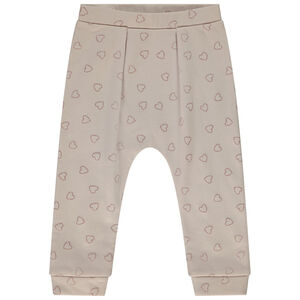 Jogging imprimé cœurs pailletés pour bébé fille 