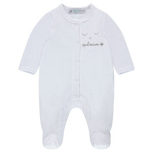 Dors-bien Feather en velours brodé 