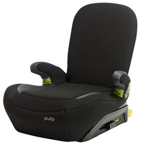 Rehausseur avec dossier rabattable Pulp i-Size noir 