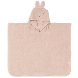 Badponcho badstof Miffy Silk Rose 