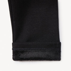 Legging uni doublé sherpa 