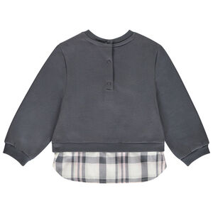 Sweat met 2-in-1 effect meisjes 