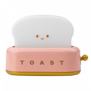 Veilleuse LED Toaster Rose 