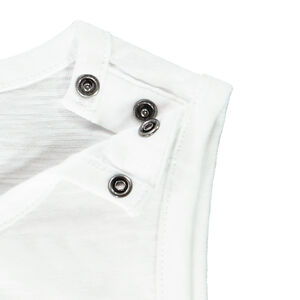 Gestreept gebreid hemdje voor baby jongen 