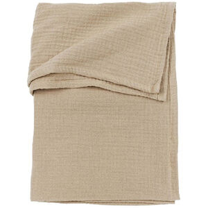 Laken Pre-washed hydrofiel - Sand - 100x150 cm 